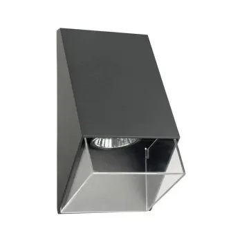 Klausen Yukon szürke kültéri fali lámpa (KL131003) GU10 1 izzós IP44