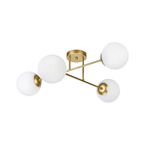 Klausen Zhara PL4 arany mennyezeti lámpa (KL100073) E27 4 izzós IP20