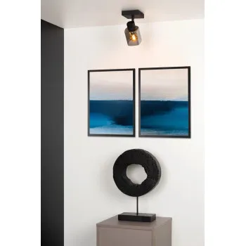 Lucide Alion fekete-szürke mennyezeti spotlámpa (LUC-17999/01/30) E14 1 izzós IP20