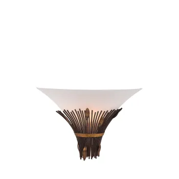 Lucide Canna rozsdabarna-opál falikar (LUC-09205/01/97) E14 1 izzós IP20