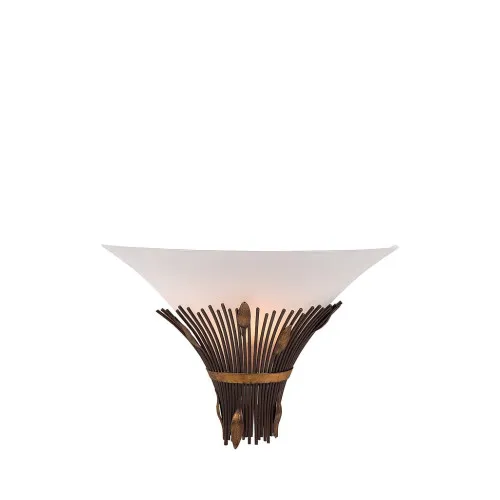 Lucide Canna rozsdabarna-opál falikar (LUC-09205/01/97) E14 1 izzós IP20