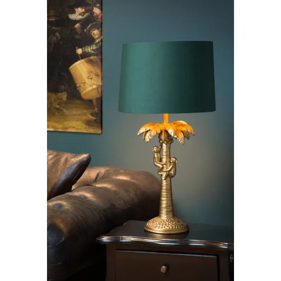 Lucide Coconut zöld-arany asztali lámpa (LUC-10505/81/02) E27 1 izzós IP20