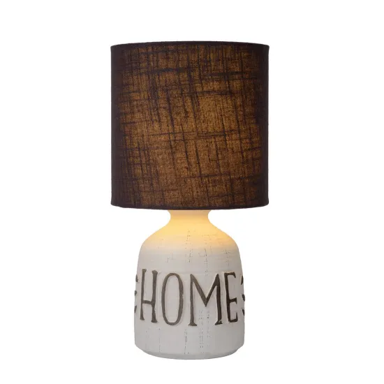 Lucide Cosby fehér asztali lámpa (LUC-47503/81/31) E14 1 izzós IP20