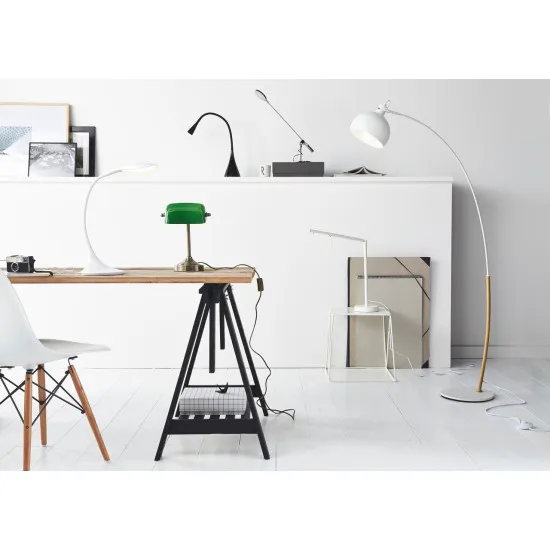 Lucide Emil fehér LED asztali lámpa (LUC-18652/06/31) LED 1 izzós IP20