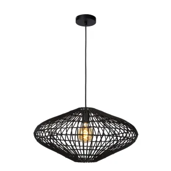 Lucide Magali fekete függesztett lámpa (LUC-03435/56/30) E27 1 izzós IP20