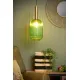 Lucide Maloto arany-zöld függesztett lámpa (LUC-45386/20/33) E27 1 izzós IP20 Lucide Maloto arany-zöld függesztett lámpa (LUC-45386/20/33) E27 1 izzós IP20