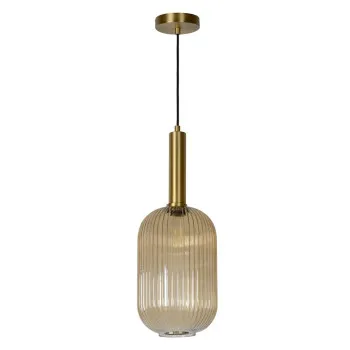 Lucide Maloto arany-borostyán függesztett lámpa (LUC-45386/20/62) E27 1 izzós IP20 Lucide Maloto arany-borostyán függesztett lámpa (LUC-45386/20/62) E27 1 izzós IP20