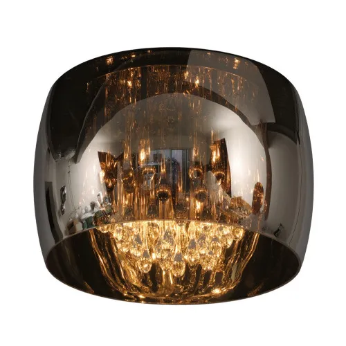 Lucide Pearl króm-füstszürke mennyezeti lámpa (LUC-70163/05/11) G9 5 izzós IP20