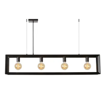 Lucide Thor szürke függesztett lámpa (LUC-73402/04/15) E27 4 izzós IP20