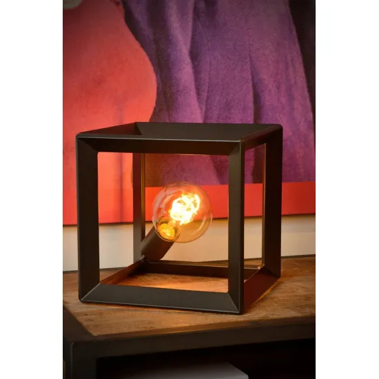 Lucide Thor szürke asztali lámpa (LUC-73502/01/15) E27 1 izzós IP20