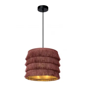 Lucide Togo pink-fekete függesztett lámpa (LUC-10407/25/66) E27 1 izzós IP20