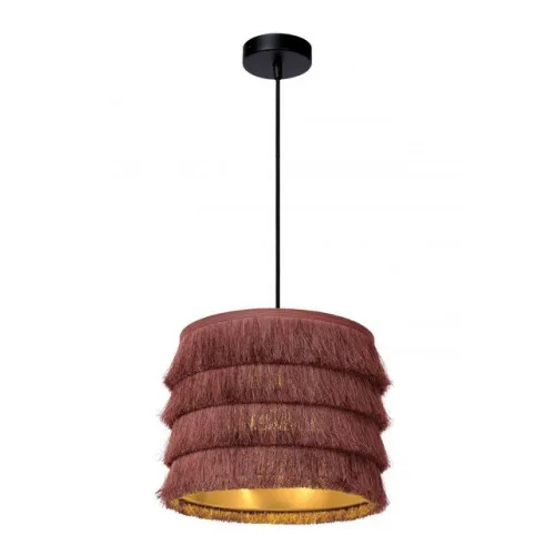 Lucide Togo pink-fekete függesztett lámpa (LUC-10407/25/66) E27 1 izzós IP20