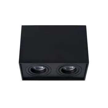 Lucide Tube fekete mennyezeti lámpa (LUC-22953/02/30) GU10 2 izzós IP20