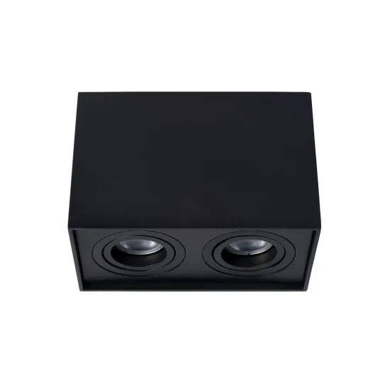 Lucide Tube fekete mennyezeti lámpa (LUC-22953/02/30) GU10 2 izzós IP20