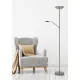 Lucide Zenith króm LED állólámpa (LUC-19791/24/12) LED 1 izzós IP20