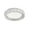 Luxera Alluria króm-átlátszó kristály LED mennyezeti lámpa (LUX-62437) LED 1 izzós IP20