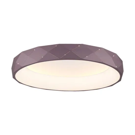 Luxera Canvas barna LED mennyezeti lámpa (LUX-18415) LED 1 izzós IP20