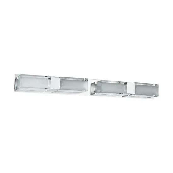 Luxera Casius króm-fehér falikar (LUX-8032) G9 4 izzós IP20 Luxera Casius króm-fehér falikar (LUX-8032) G9 4 izzós IP20