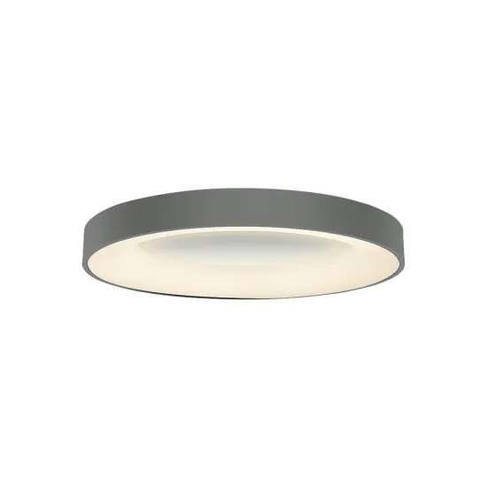 Luxera Gentis szürke LED mennyezeti lámpa (LUX-18400) LED 1 izzós IP20