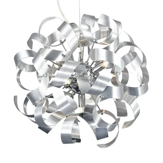 Luxera Ribbon króm-szürke függesztett lámpa (LUX-64348) G9 5 izzós IP20 Luxera Ribbon króm-szürke függesztett lámpa (LUX-64348) G9 5 izzós IP20