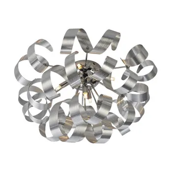 Luxera Ribbon króm-szürke mennyezeti lámpa (LUX-64360) G9 5 izzós IP20 Luxera Ribbon króm-szürke mennyezeti lámpa (LUX-64360) G9 5 izzós IP20