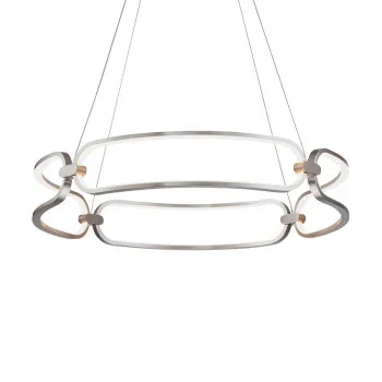 Luxera Trivium króm LED függesztett lámpa (LUX-18100) LED 1 izzós IP20