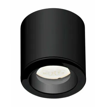 Maxlight Form fekete fürdőszobai mennyzeti lámpa (MAX-C0216) GU10 1 izzós IP65