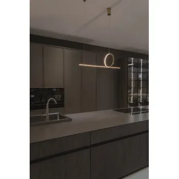 Maxlight Lozanna arany LED függesztett lámpa (MAX-P0390) LED 1 izzós IP20