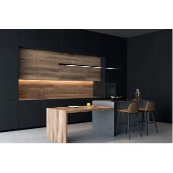 Maxlight Organic Horizon fekete LED függesztett lámpa (MAX-P0358D) LED 1 izzós IP20