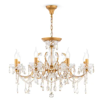 Maytoni Sevilla arany-átlátszó csillár (MAY-DIA004-08-G) E14 8 IP20