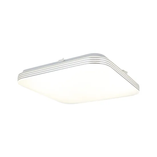 Milagro Ajax fehér-króm LED mennyezeti lámpa (MIL-EK5362) LED 1 izzós IP20