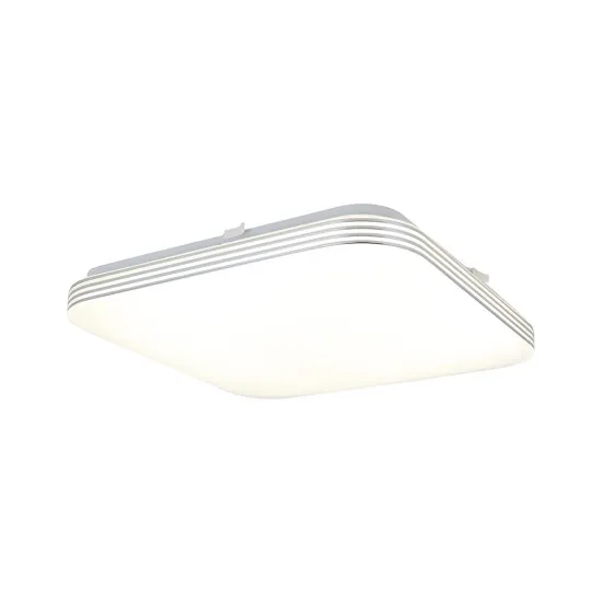 Milagro Ajax fehér-króm LED mennyezeti lámpa (MIL-EK5363) LED 1 izzós IP20
