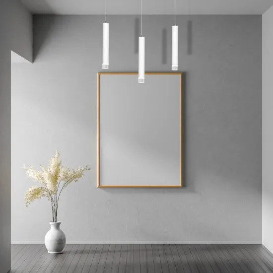 Milagro Alba fehér LED függesztett lámpa (MIL-ML189) LED 1 izzós IP20