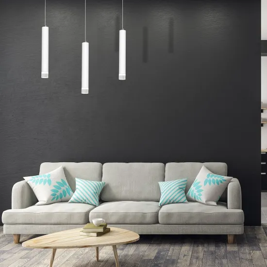 Milagro Alba fehér LED függesztett lámpa (MIL-ML189) LED 1 izzós IP20