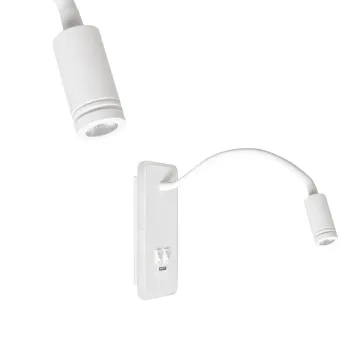 Milagro Base fehér LED fali lámpa  (MIL-ML6349) LED 1 izzós IP20