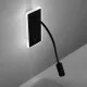 Milagro Base fekete LED fali lámpa  (MIL-ML63500) LED 1 izzós IP20