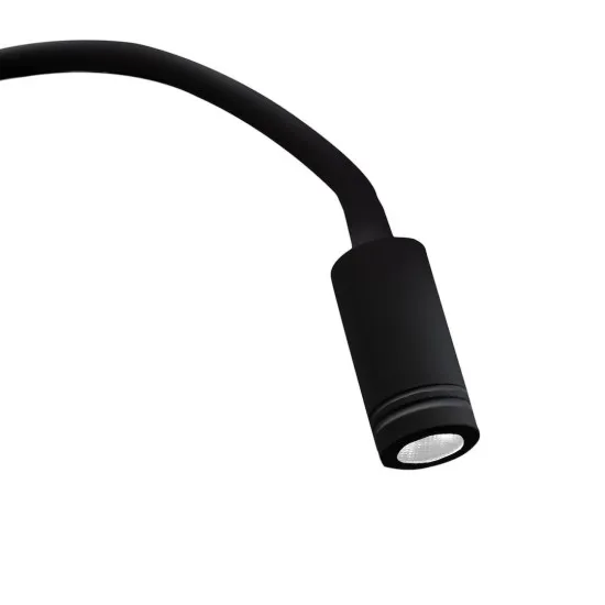 Milagro Base fekete LED fali lámpa  (MIL-ML63500) LED 1 izzós IP20