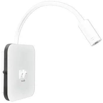 Milagro Base fehér LED fali lámpa  (MIL-ML6351) LED 1 izzós IP20