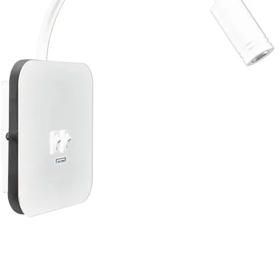 Milagro Base fehér LED fali lámpa  (MIL-ML6351) LED 1 izzós IP20