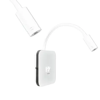 Milagro Base fehér LED fali lámpa  (MIL-ML6351) LED 1 izzós IP20