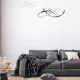 Milagro Cappio króm LED függesztett lámpa (MIL-ML3806) LED 1 izzós IP20