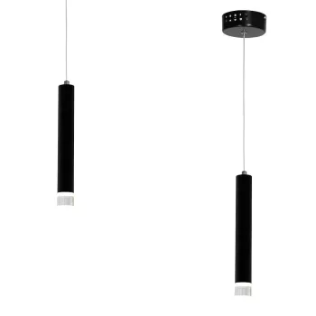 Milagro Carbon fekete LED függesztett lámpa (MIL-ML182) LED 1 izzós IP20