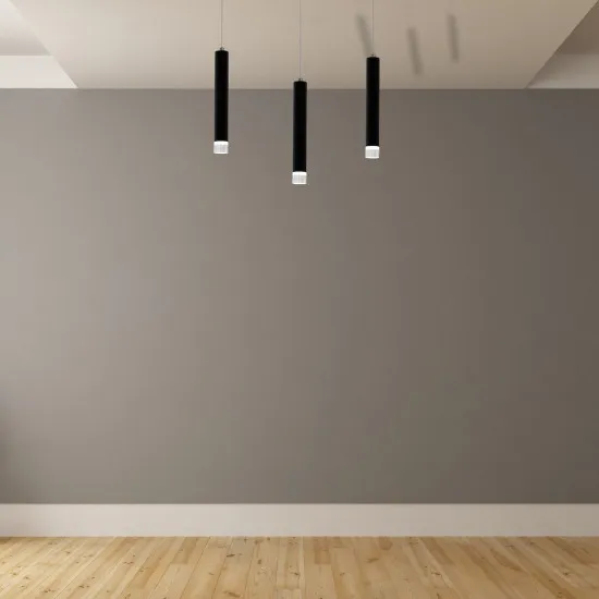 Milagro Carbon fekete LED függesztett lámpa (MIL-ML183) LED 1 izzós IP20