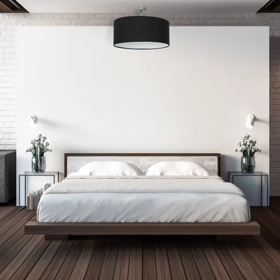 Milagro Casino fekete-króm függesztett lámpa (MIL-ML6379) E27 1 izzós IP20