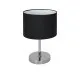 Milagro Casino fekete-króm asztali lámpa (MIL-ML6381) E27 1 izzós IP20