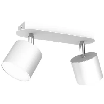 Milagro Dixie fehér-króm mennyezeti spotlámpa (MIL-MLP7595) GX53 2 izzós IP20