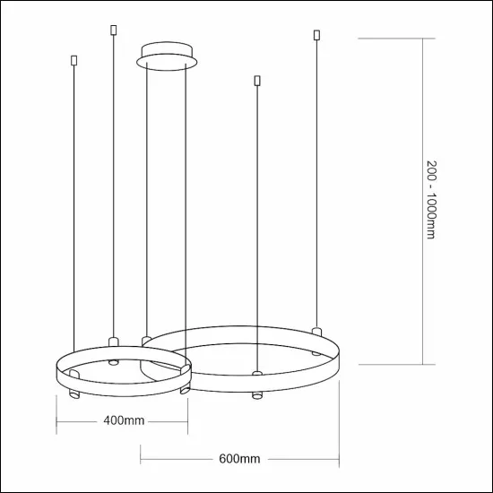 Milagro Elegance arany LED függesztett lámpa (MIL-ML0997) LED 1 izzós IP20