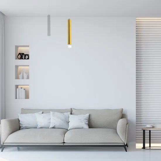 Milagro Goldie sárga LED függesztett lámpa (MIL-ML5713) LED 1 izzós IP20