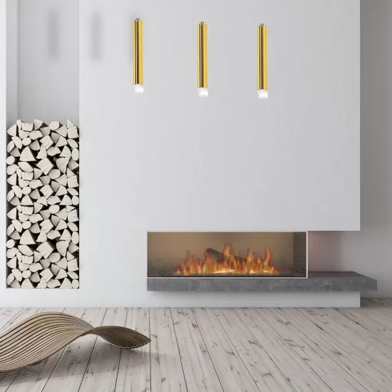 Milagro Goldie sárga LED függesztett lámpa (MIL-ML5714) LED 1 izzós IP20