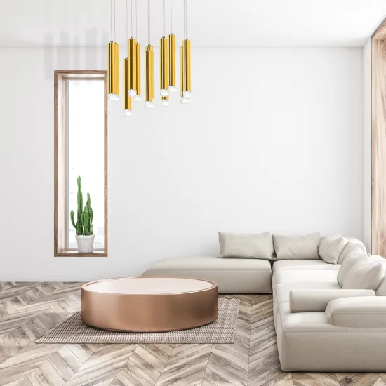 Milagro Goldie sárga LED függesztett lámpa (MIL-ML5716) LED 1 izzós IP20